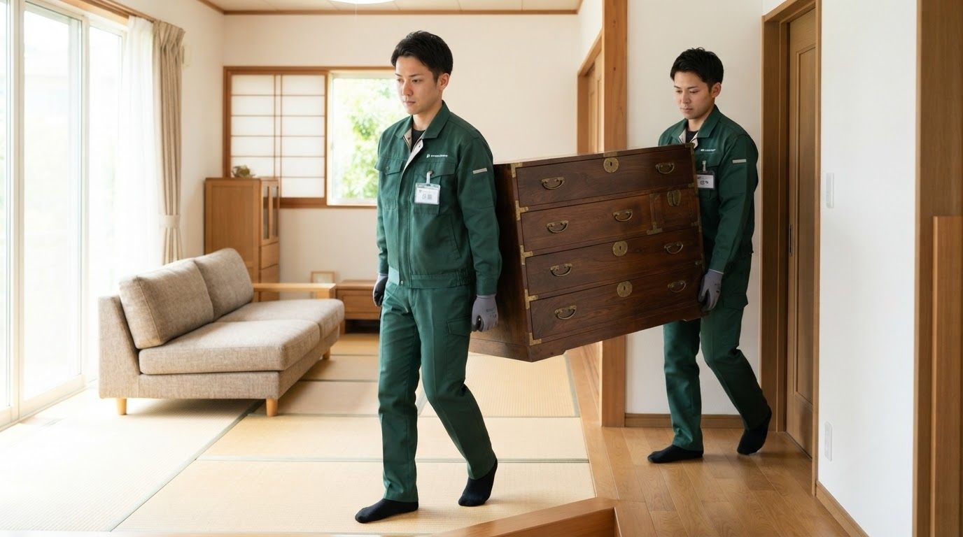 家具の搬出作業